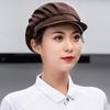 Gorro de chef de cocina, gorro de trabajo de catering para mujer, a prueba de polvo, anticaída, para taller, fábrica de alimentos, a prueba de aceite, a prueba de humo, malla transpirable.