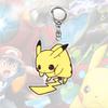 Colgante Acrílico de Sándwich Colgante Periférico de Pokemon Llavero de Pokemon