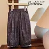 Verano Nuevo Estilo Camisola para Niñas Estilo Coreano Capa Superior sin Mangas Camisa de Muñeca Conjunto de Pantalones Casuales Elegantes para Niños Ropa para Niños