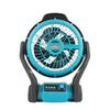 Nuevo Ventilador Eléctrico de Litio Portátil Recargable de 12 pulgadas Multifuncional Estilo Camping al Aire Libre Pesca Doméstico Ventilador Eléctrico de Escritorio