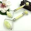 Uma peça de solda estilo não-seda natural jade beauty container Xiuyu massagem stick facial rolo de massagem Jade empurrar