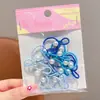 Elásticos de Cabelo Infantis com Laços, Borrachinhas, Anéis de Polegar com Pérolas, Cordas Trançadas Doces e Descoladas para Cabelo de Meninas, Elásticos de Cabelo Fofos para Bebês