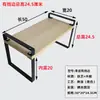 Organizador de Almacenamiento de Mesa Estantes de Cocina Impresora Simple Minimalista Doble Capa Capa Única Estante de Gabinete Condimento
