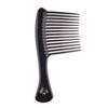 Peine Grande de Dientes Anchos para Uso en Casa y Salón, Peine de Plástico Tipo Hacha, Peine para Rizos, Peine para Pompadour, Herramienta de Peinado, Cuidado del Cabello Voluminizador