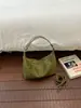 Bolsa de camurça transfronteiriça para o dia a dia, bolsa vintage em formato de bolinho, bolsa de ombro e transversal casual de alta qualidade para comércio exterior