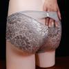 Cueca masculina de renda, conjunto sexy com cinto jj, meias de seda, roupa íntima ultrafina, respirável, verão, totalmente transparente, cuecas sensuais