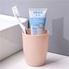Comercio Exterior Moda Sencilla Taza para Lavar Taza para Cepillo de Dientes Color Sólido Taza de Plástico Taza para Lavar Venta al por Mayor