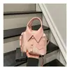Diseño de Personalidad Estilo Coreano Nueva Tendencia de Moda 2025 Camisa Casual Simple Color Sólido Bolso Cruzado de un Solo Hombro para Mujer