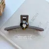 Pinza para el Cabello de Alta Gama Estilo Francés, Pinza de Garra, Pinza de Tiburón, Lazo para el Cabello de Perlas, Goma para el Cabello, Diadema, Accesorio para el Cabello para Mujer