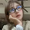 Armações de Óculos Estilo Novo Transfronteiriças, Óculos de Grau Estilo Nerd, Óculos Lisos Ovais, Armações de Óculos Estilo Coreano Pequenas para Armações de Óculos para Live do Tiktok para Mulheres