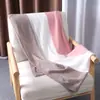 Mayorista Transfronterizo Fabricante Bufanda Chal de Punto Cálido Tricolor Oversize Cachemira + Lana Bufanda de Lana Cachemira