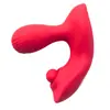 Vibrador Recargable Portátil Silencioso Control Remoto Inalámbrico Masturbador Femenino de Vibración Oscilante Juguete Sexual para Adultos