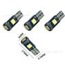 Luz de Tablero de Coche T5 3030 3 Luces Alta Brillo Pequeño LED Pantalla de Tablero Bombilla Pequeña Bombilla Pequeña