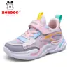 Sapatos Infantis Babudou Sapatos para Meninos 2026 Nova Primavera Outono Malha Respirável Meninos Médio Grande Sapatos Esportivos Infantis