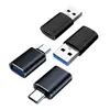 Adaptador OTG Tipo-C a lector de tarjetas USB 3.0, transmisión de datos, compatible con carga rápida, convertidor de unidad flash USB para automóvil.