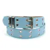 Cinturón Punk Personalizado con Ojales para Mujer, Cinturón Decorativo de Cadena Estilo Coreano, Cinturón Hip-Hop para Mujer, Cinturón de Cadena Hueca