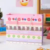 Bolsa de Tote Impresa de Pastel Macaron Regalo de Cumpleaños Recuerdo Regalo de Agradecimiento Bolsa de Tote Corazón Dulce Femenino Bolsa de Papel