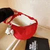 Bolso Cruzado de Bollo de Alta Calidad, Bolso de Axila, Bolso de Hombro, Unisex Moderno, Venta al por Mayor Transfronterizo, Versátil, Casual, Bolso Pequeño de Tela