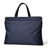 Pasta Masculina Bolsa para Documentos Bolsa de Mão com Logo de Presente Bolsa para o Trabalho Bolsa para Documentos de Negócios Bolsa para Reunião de Escritório Bolsa para Computador