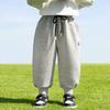 Valle del Viento 2025 Principios de Primavera Nuevos Pantalones para Niños Pantalones Deportivos Bordados con Alfabeto Estilo Coreano de Moda Versátiles para Niños y Niñas