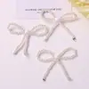Coreano Nuevo Versátil Perla de Imitación Lazo DIY Flor Hecha a Mano para Zapato Hebilla de Zapato Accesorios para el Cabello Pendientes Colgante para Bolso Accesorios