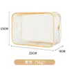 Bolsa de cosméticos de PVC, bolsa de viaje portátil, bolsa de lavado, transparente, impermeable, bolsa de almacenamiento multifuncional, disponible con logotipo al por mayor.