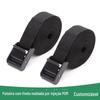 Fivela de Pressão Preta de Plástico POM Fita para Bagageiro de Viagem Caminhão Motocicleta Barraca ao Ar Livre Tensor Ajustável