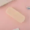 Estuche Creativo para Estudiante Rectangular Textura de Silicona Brillo Bolsa para Lápices Gran Capacidad Mochila Oficina Estudio Papelería