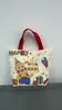 Bolsas de Lona para Volta às Aulas, Itens em Estoque para o Dia das Crianças, Bolsas de Lona para Jardim de Infância de Estudantes, Sacolas de Presente de Aniversário com Desenhos