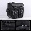Bolsa traseira para motocicleta e veículo elétrico Shanyi, scooter, ciclomotor, bicicleta cruiser retrô com bagageiro traseiro, bolsa universal de pendurar