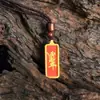 [Direto de Longhushan] Thangka Taoísta pintado à mão por Mestre, Talismã Zizhi, Thangka Taoísta de Cinco Cores