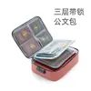 Portatarjetas de Viaje Impermeable, Bolso para Documentos, Bolsa de Almacenamiento de Documentos de Certificado Doméstico de Gran Capacidad, Organizador de Archivos, Bolso para Tarjetas y Pasaportes
