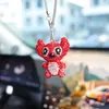 Nuevo Artículo Más Vendido con Pedrería Personalizable Multicolor Dibujos Animados Stitch Adorno Colgante para el Interior del Coche Accesorio Colgante Decoración de Coche