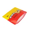 Bolsa de Embalaje Portátil Auto-soportante para Alimentos Cocidos Marinados Impresión a Color Cremallera Auto-sellante Mate Bolsas de Embalaje para Pollo al Horno Pollo al Horno con Sal