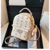 Mochila de Alta Qualidade Transfronteiriça para Mulheres, Moda Casual, Design de Nicho, Mochila Escolar para Estudantes Estilo Coreano, Mochila Pequena de Moda de Rua