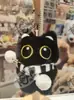 Nuevo Juguete de Peluche Gato Negro Colgante Pequeño Encanto para Bolso de Gato Regalo para Pareja Muñeco que Chilla Venta al por Mayor