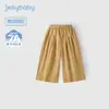 [Preço de Liquidação] Calça Casual Infantil Estilo Francês para Bebês Calça Longa 100% Algodão Calça Reta para Crianças Pequenas Novo Modelo 2026 Calças Infantis