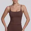 Chaleco Deportivo para Mujer de Una Pieza con Almohadilla en el Pecho Verano Forma I Sujetador de Espalda Hermosa Adelgazante para Correr Fitness Yoga Ropa de Verano para Mujer