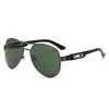 Gafas de Sol Metálicas Clásicas Retro Transfronterizas con Forma de Sapo, Doble Puente, para Hombre, Conducción, Viaje, Estilo Europeo y Americano