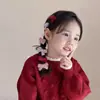 Pasador de Pelo de Punto Dulce Coreano con Lazo para Niños y Niñas 2026 Nuevo Estilo Princesa Pinza Lateral para el Pelo Tocado