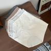 6102X Faixa Micro-Pressão Controle Abdominal Cintura Pequena Base Líquida Cintura Alta Controle Abdominal Roupa Íntima 100% Algodão Calcinhas Amigas da Pele Femininas