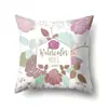 Funda de almohada de poliéster decoración de coche funda de almohada con estampado para el hogar QTP10