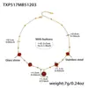 Acero Inoxidable Corte Cuadrado Borde de Pan Piedra de Vidrio Colgante Pendientes Collar Pulsera Set de Joyería Chapado en Oro de 18K