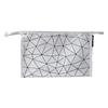 Comercio Exterior Popular en Internet Bolsa de Cosméticos de Celebridad pu Bolsa de Almacenamiento Simple Bolsa de Almacenamiento Romboide Geométrica para Viajes