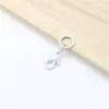 Venta Directa de Fábrica Broche de Anillo de Resorte de Aleación de Zinc, Llavero de Colores Pintados Color Caramelo, Gancho para Bolsa de Maquillaje