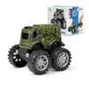 Promoção quente brinquedos infantis veículo off-road de inércia bidirecional meninos engenharia militar pequeno carro de brinquedo atacado de feira noturna