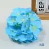 45 Piezas de Flores de Hortensia para Decoración de Salón de Bodas, Flores Artificiales al por Mayor, Arreglo de Pared de Flores para Pasillo, Flores de Seda, Flores Falsas, Suministro Exclusivo Transfronterizo
