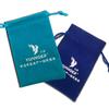 Bolsa de Franela Logo Imprimible Color Sólido Bolsa de Almacenamiento de Terciopelo Caja de Regalo para Joyería Bolsillo con Cordón para Auriculares y Joyería