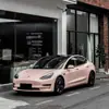 Película de Modificación de Color para Coche de Alta Brillo Cristalina en Polvo de Lichi para Mascotas, Película de Cambio de Color para Coche, Película de Envoltura para Coche