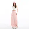 Pantalones Casuales Curvos de Secado Rápido Finos para Trabajo de Verano 2026 para Mujer, Pantalones de Hielo de Seda con Rendimiento de Enfriamiento para Senderismo, Baile y Deportes